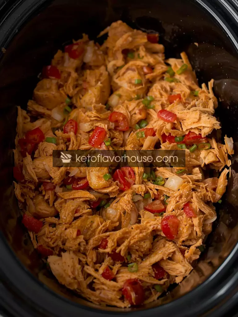 Bariatric Slow Cooker Chicken Taco Filling