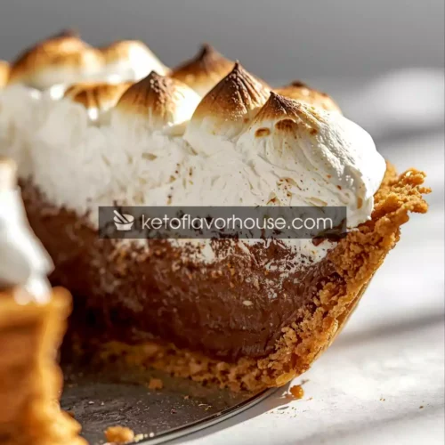 Bariatric S’mores Protein Pudding Pie