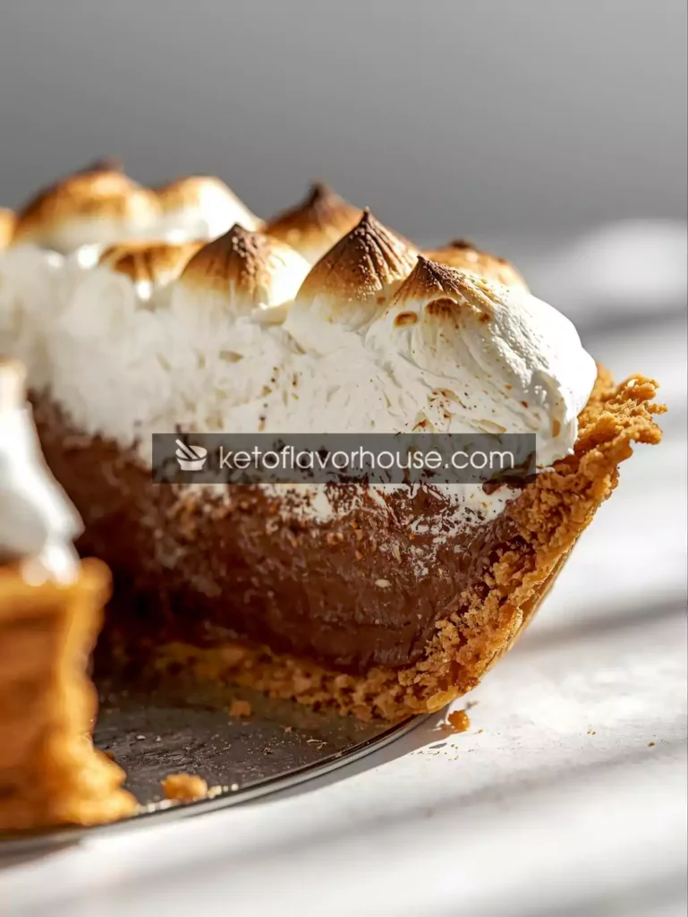 Bariatric S’mores Protein Pudding Pie