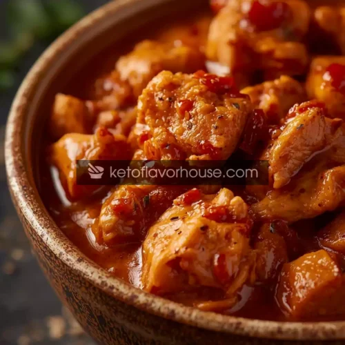 Bariatric Spicy Chipotle Chicken Stew (High-Protein & Low-Carb)