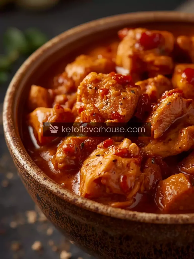Bariatric Spicy Chipotle Chicken Stew (High-Protein & Low-Carb)