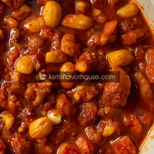 Bariatric Spicy Peanut Vegetarian Chili