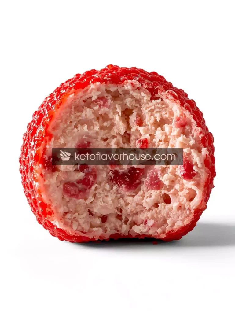 Bariatric Strawberry Cheesecake Protein Cheeseball (Low-Carb Dessert Recipe)