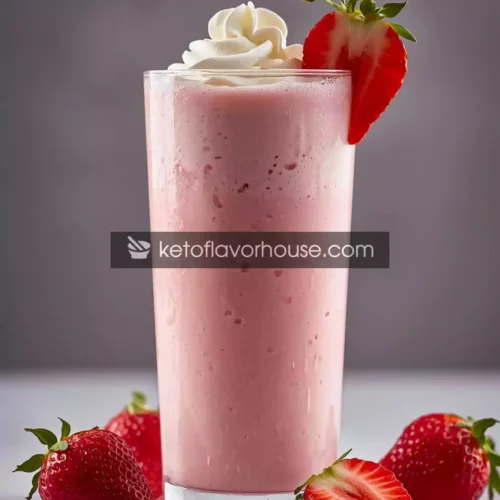 Bariatric Strawberry Shortcake Protein Shake Recipe (High Protein & Low Carb)