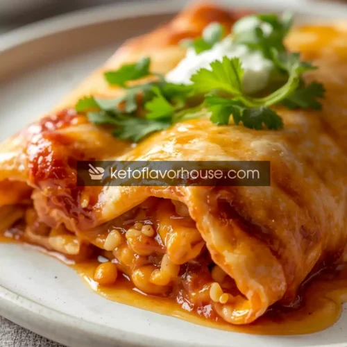 Bariatric Turkey Bean Enchiladas