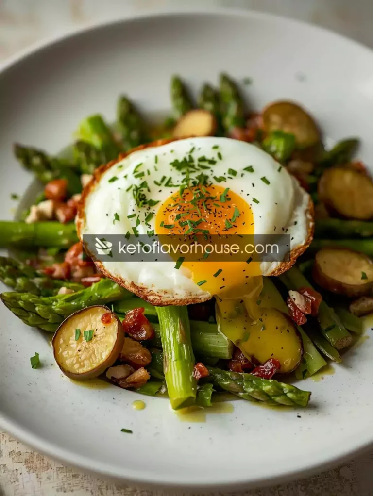 Bariatric Warm Asparagus Salad