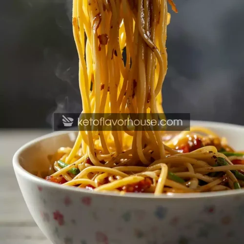Bariatric Zoodle Lo Mein (Low-Carb & High-Protein Stir-Fry)