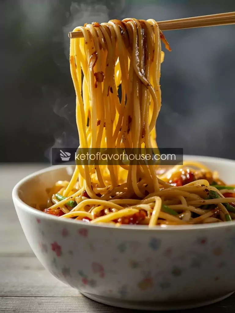 Bariatric Zoodle Lo Mein (Low-Carb & High-Protein Stir-Fry)