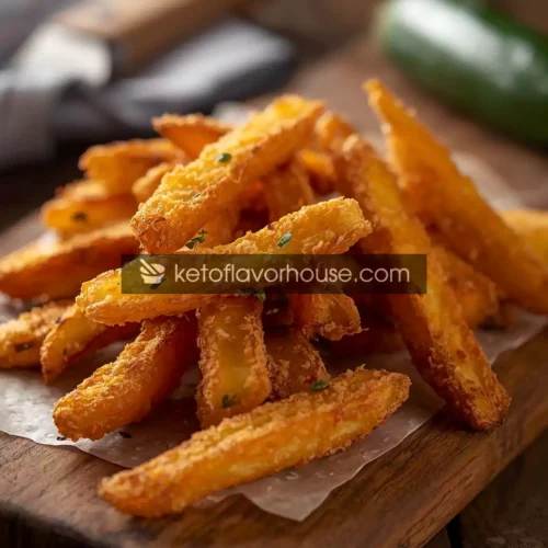 Crispy Air Fryer Zucchini Fries