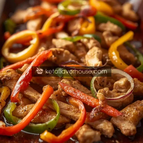 Easy Air Fryer Chicken Fajitas