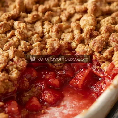 Easy Weight Watchers Strawberry Crisp