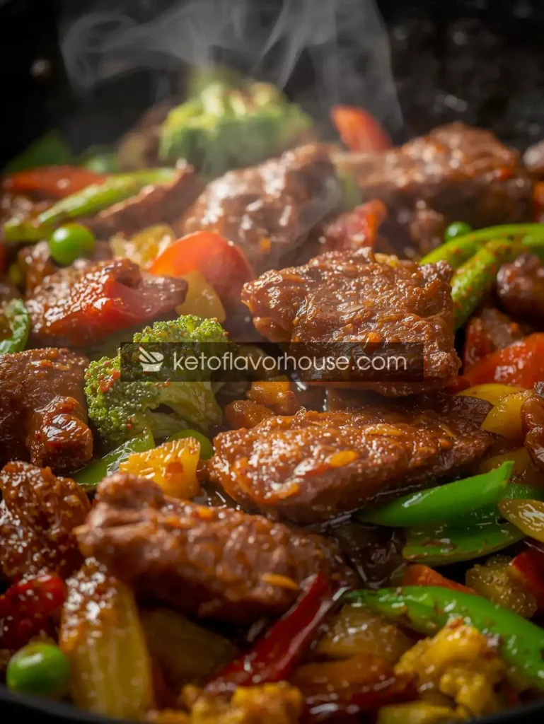 Garlic Beef & Veggie Stir-Fry