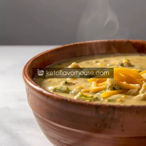 High-Protein Broccoli Cheddar Soup