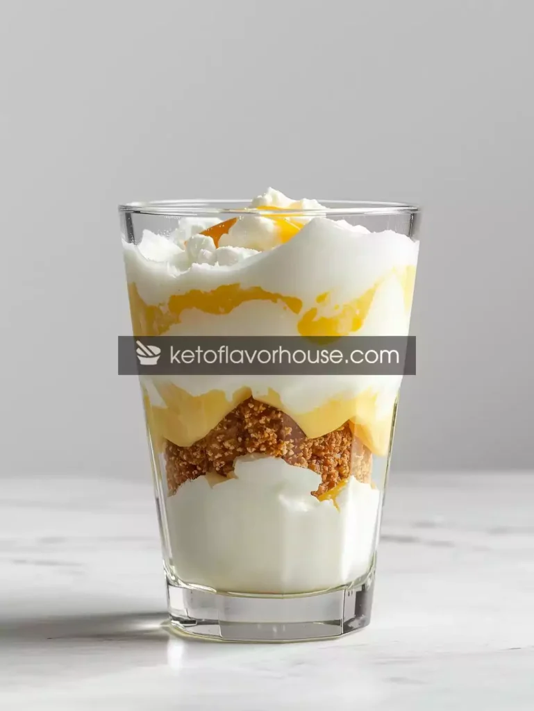 High-Protein Creamy Dessert in a Glass