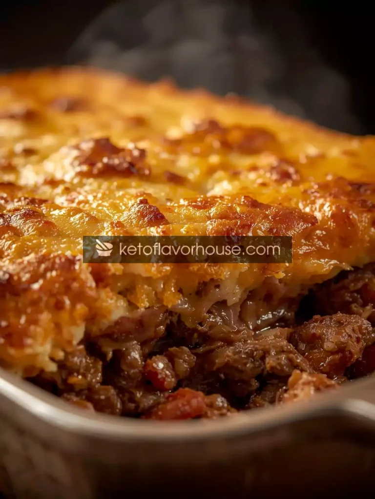 High-Protein Ground Beef Casserole – Grandmother’s Classic Comfort Dish