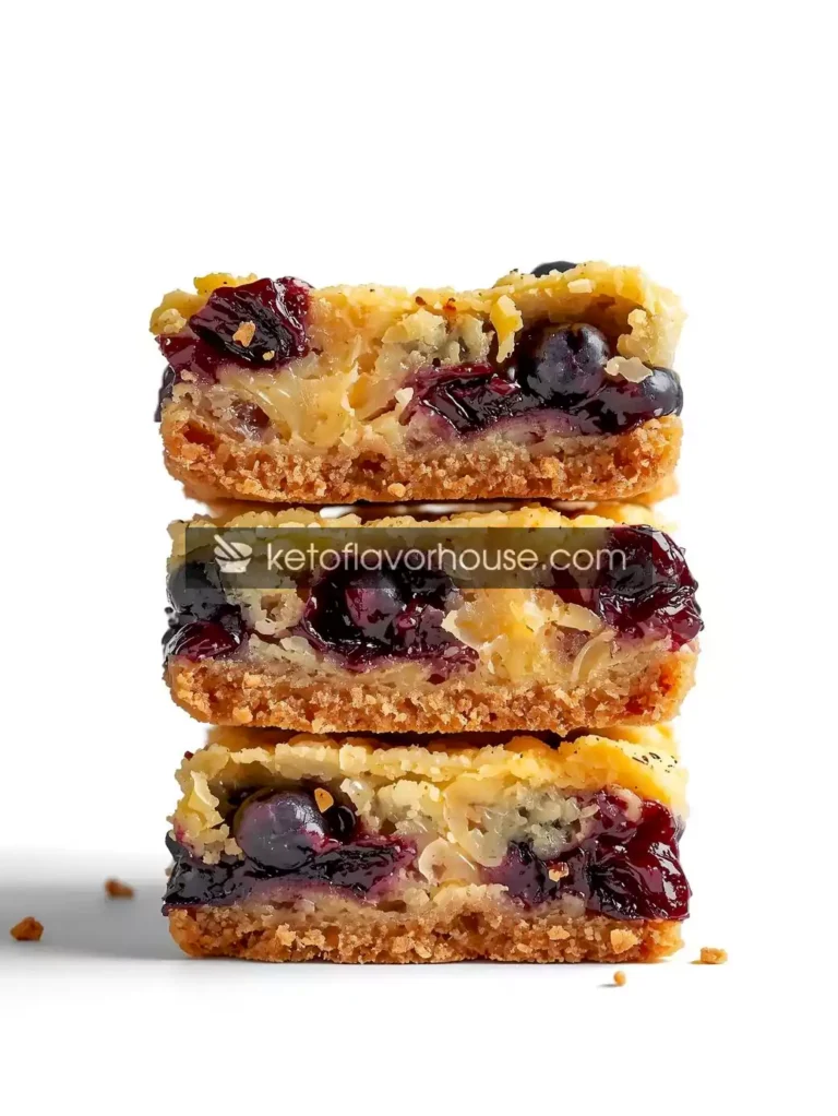 High-Protein Lemon Blueberry Cottage Cheese Bars