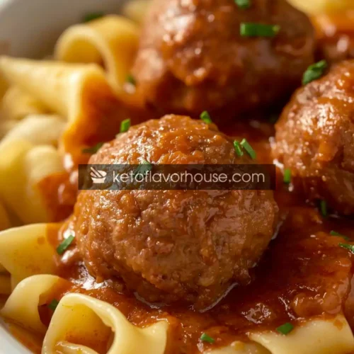 High-Protein Swedish Meatballs with Noodles (Healthy Comfort Food Recipe)