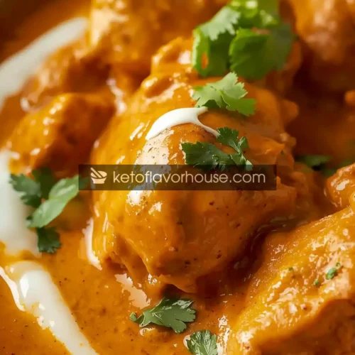 Keto Creamy Indian Butter Chicken