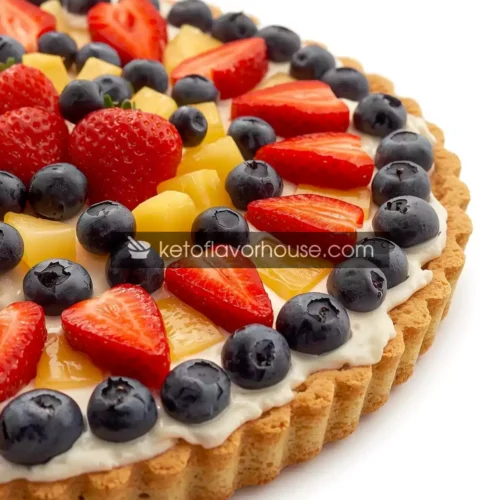 Keto Fruit Pizza Recipe