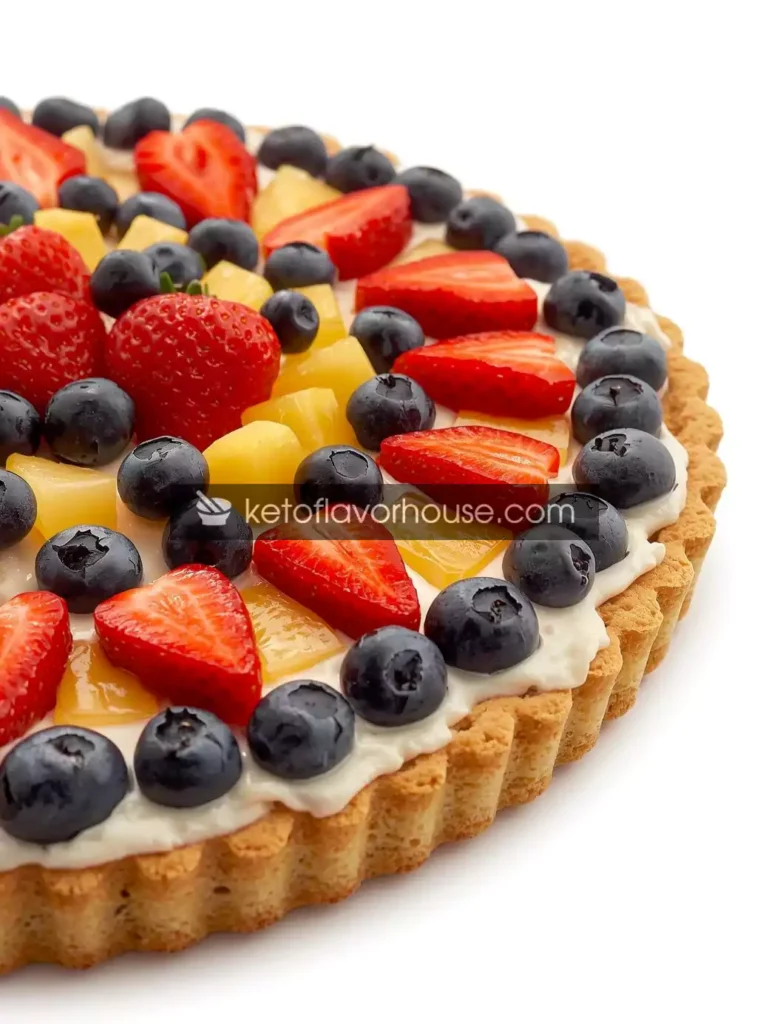 Keto Fruit Pizza Recipe