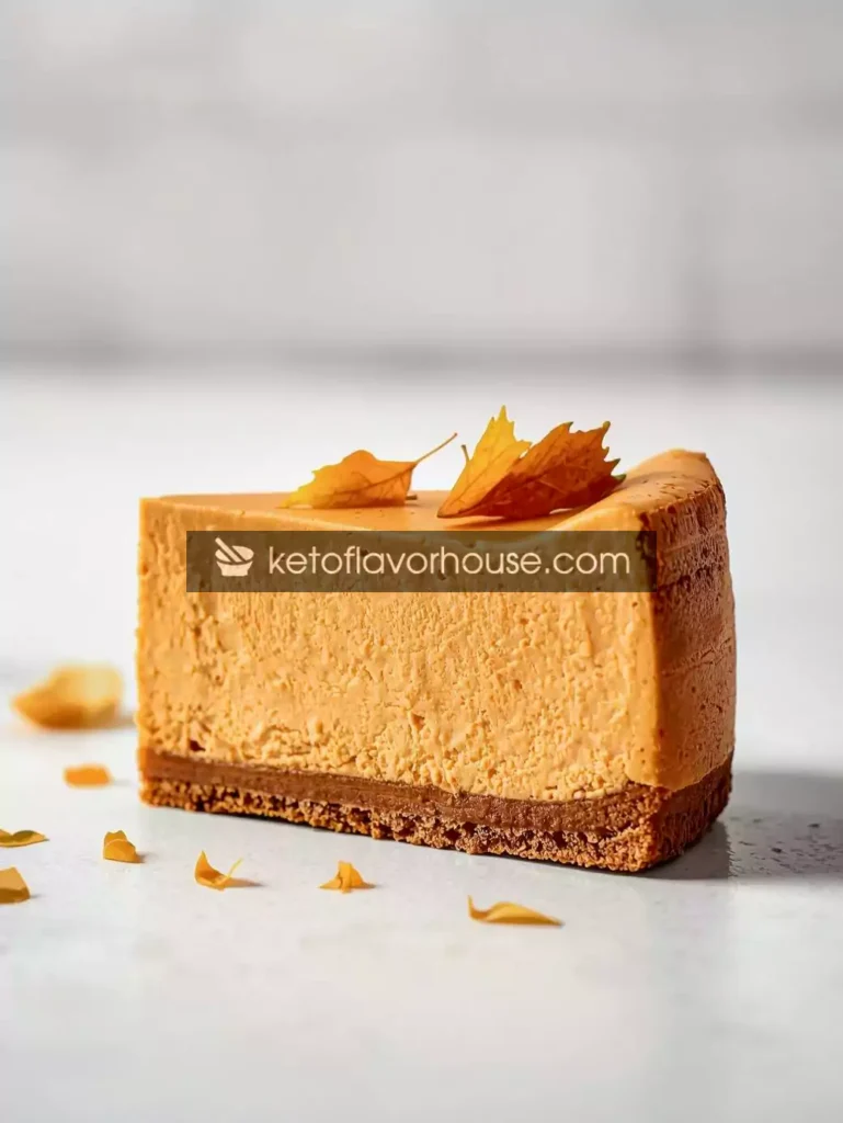 Keto Pumpkin Cheesecake – Thanksgiving Dessert