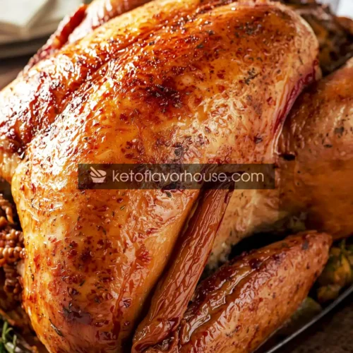 Keto Thanksgiving Turkey Recipe – Low-Carb, Juicy & Flavorful