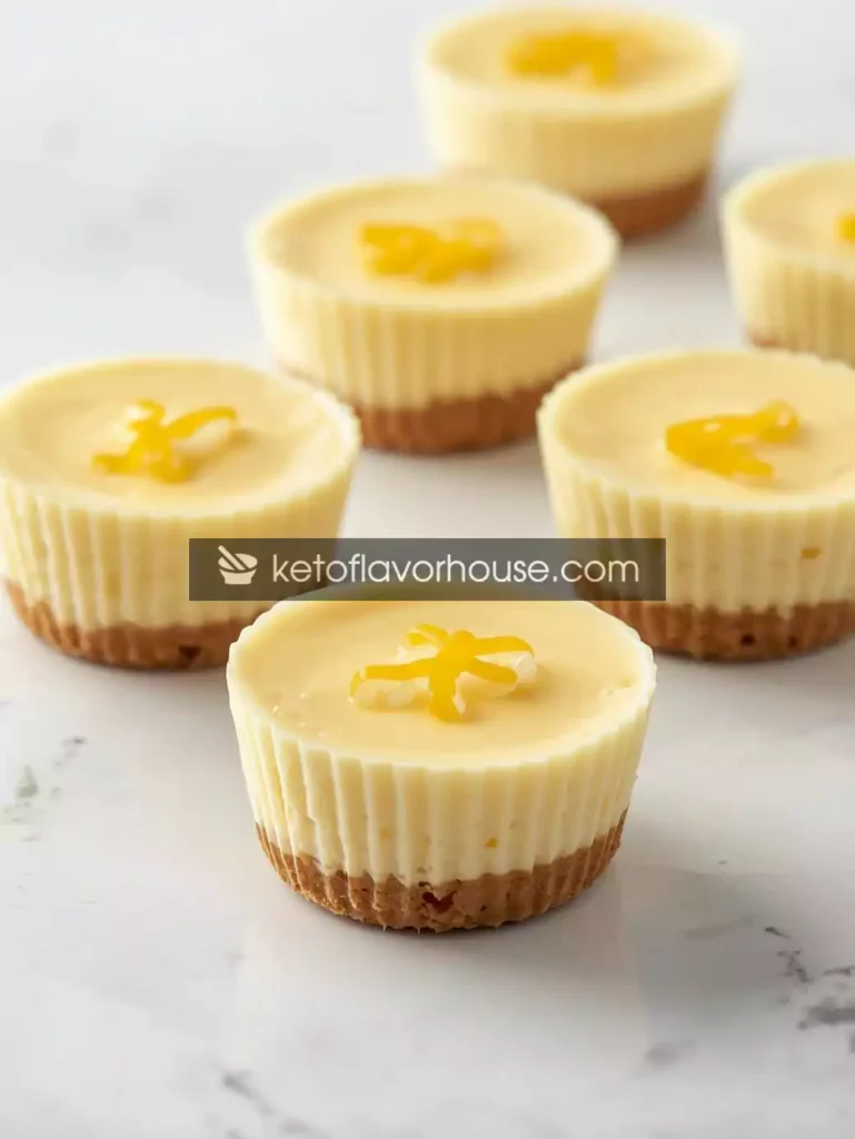 Lemon Cheesecake Cups