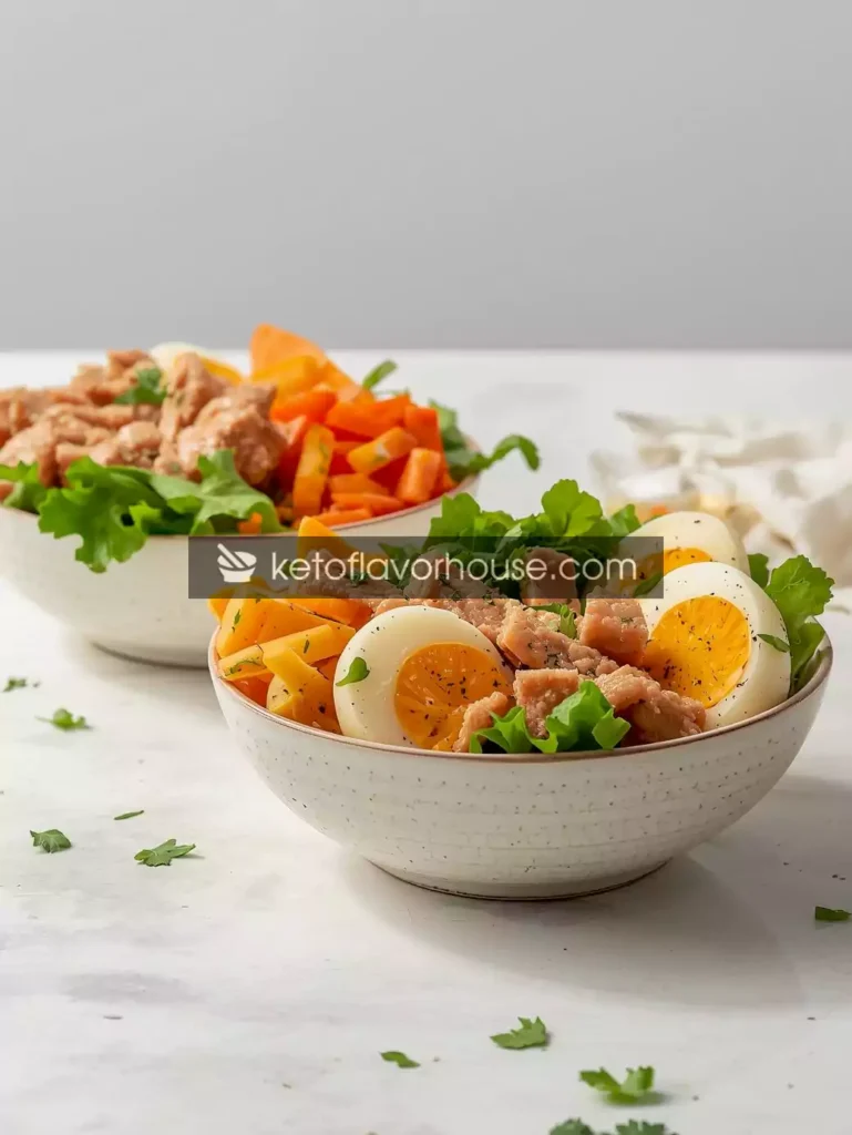 Tuna & Egg Power Bowls