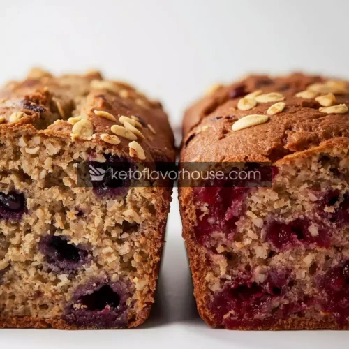 Weight Watchers Banana Oatmeal Breakfast Loaf – 0 Point Blueberry & 1 Point Raspberry Variations