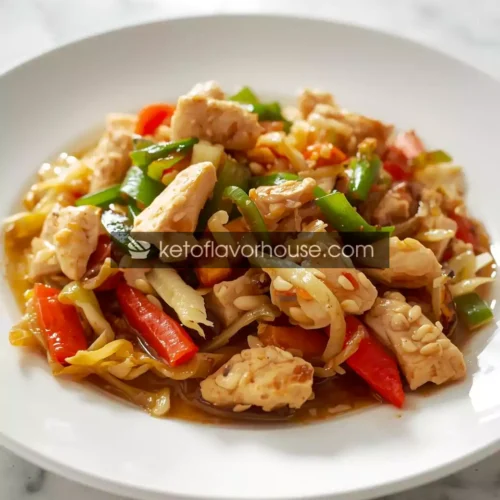 Weight Watchers Chinese Chicken Cabbage Stir-Fry