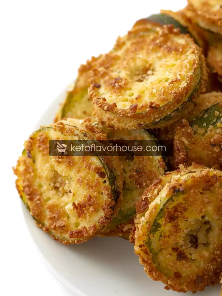 Weight Watchers Crispy Parmesan Zucchini Rounds