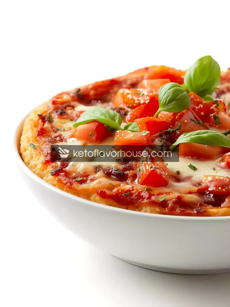 Weight Watchers Crustless Pizza Bowl