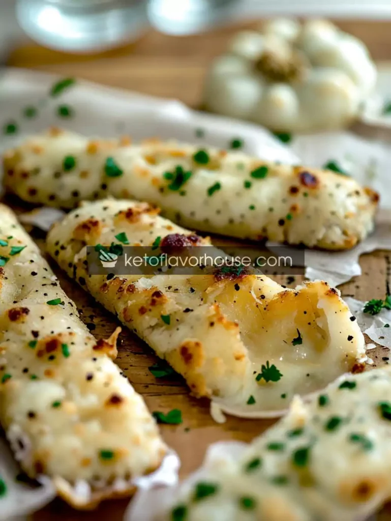 Weight Watchers Garlic Cheese Fingers – Low-Point Cheesy Snack You’ll Love