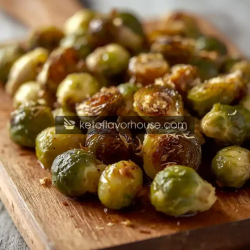 Weight Watchers Garlic Parmesan Roasted Brussels Sprouts