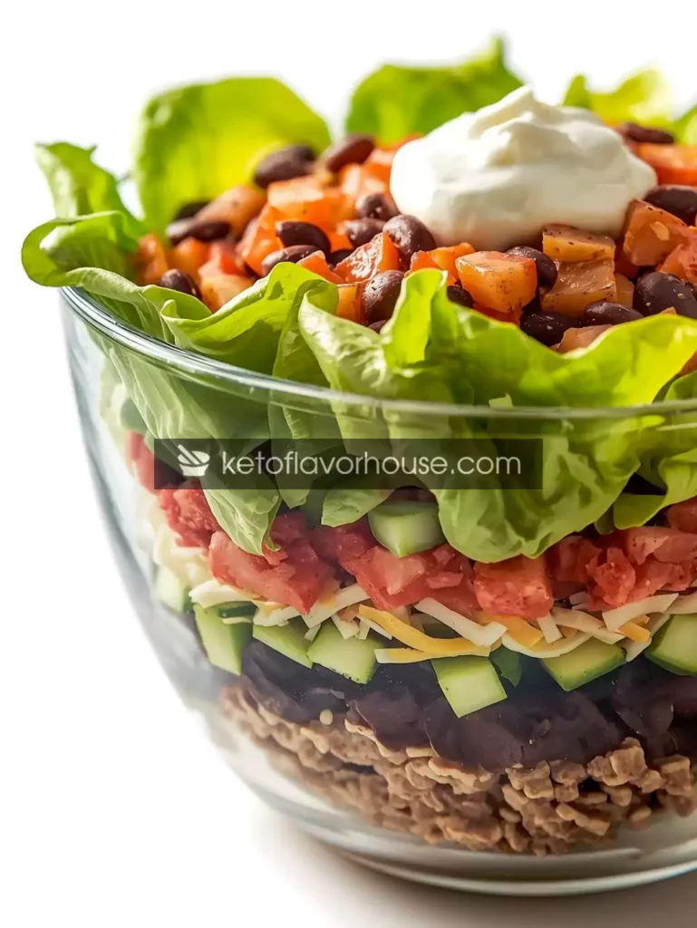Weight Watchers Layered Taco Salad