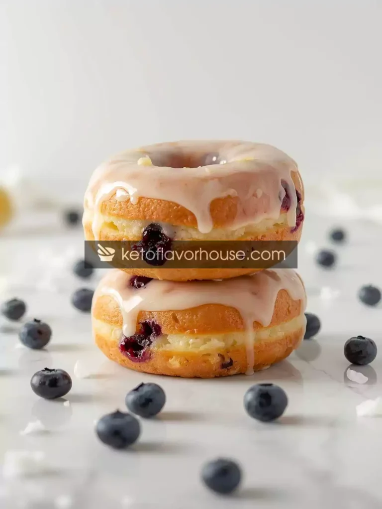 Weight Watchers Lemon Blueberry Donuts
