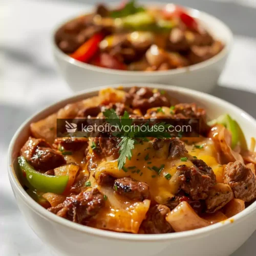 Weight Watchers Philly Cheesesteak Bowls (Low-Point Recipe)