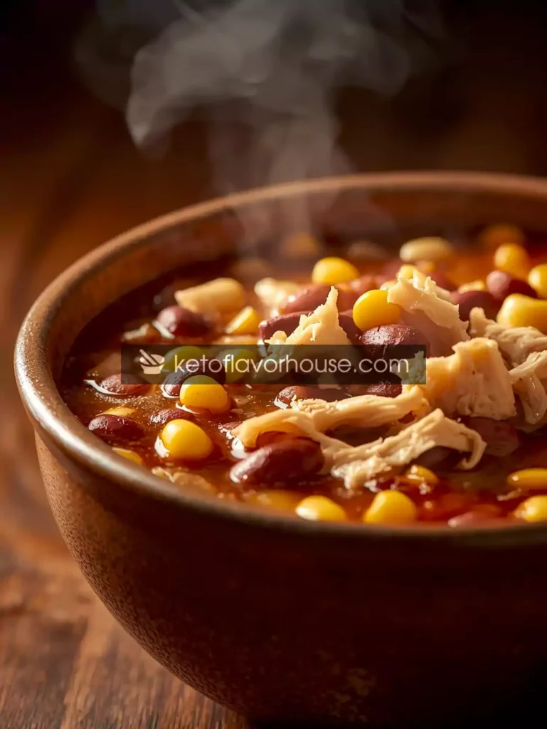 Weight Watchers Slow Cooker Chicken Taco Soup – Low-Point, High-Flavor Comfort Bowl