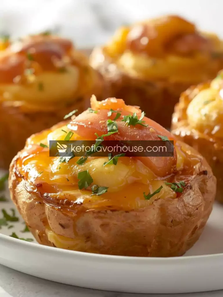 Weight Watchers Stuffed Mashed Potato Nests