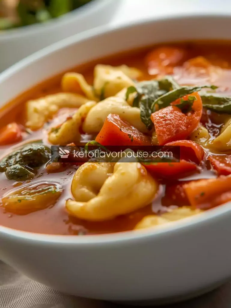 Weight Watchers Tortellini Soup (Low-Point & Healthy Comfort Food)