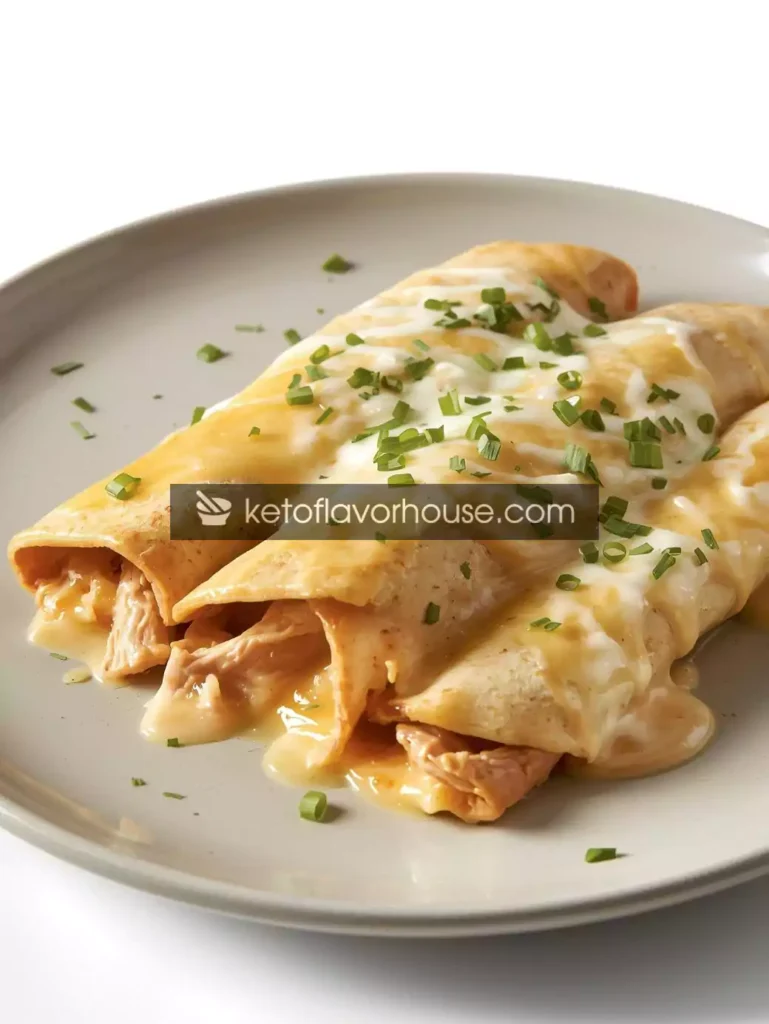 Weight Watchers White Chicken Enchiladas