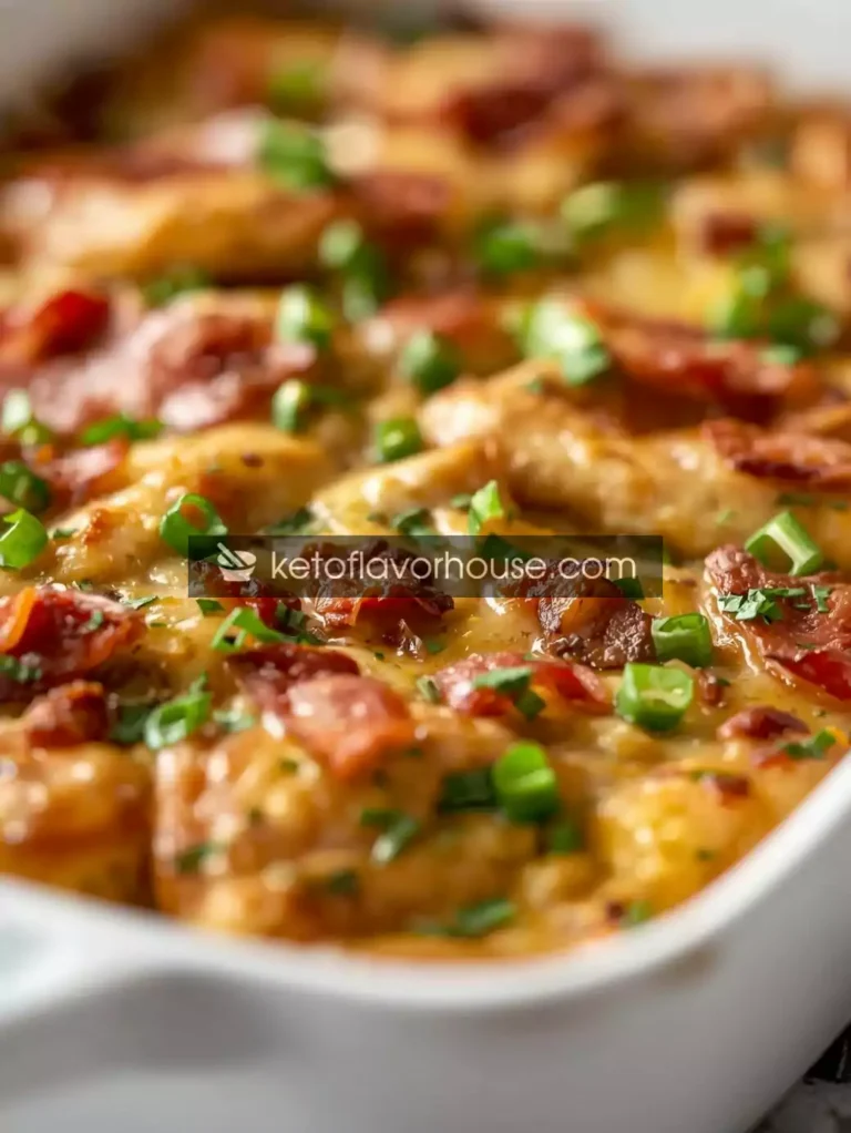 Zero-Point Weight Watchers Chicken Bacon Ranch Potato Bake