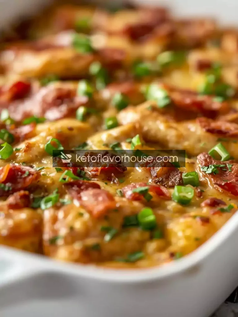 Zero-Point Weight Watchers Chicken Bacon Ranch Potato Bake