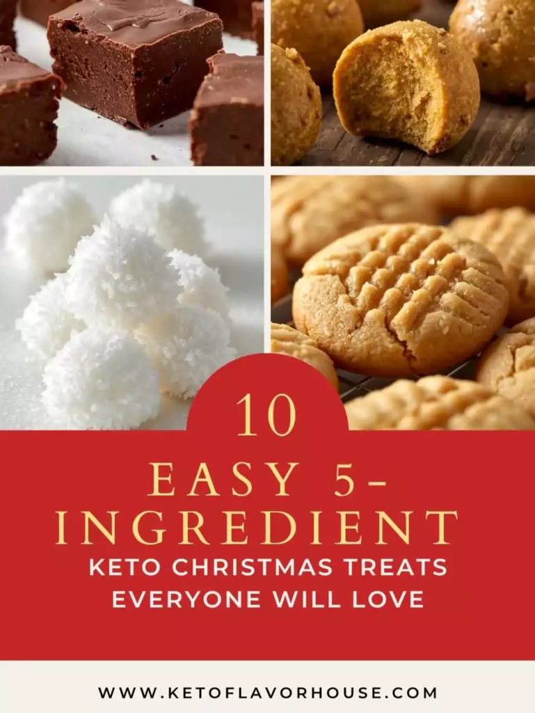 10 Easy 5-Ingredient Keto Christmas Treats Everyone Will Love