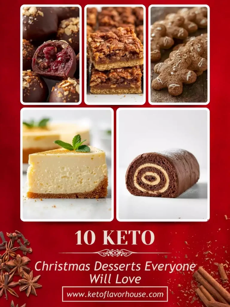 10 Keto Christmas Desserts Everyone Will Love – Easy & Low-Carb