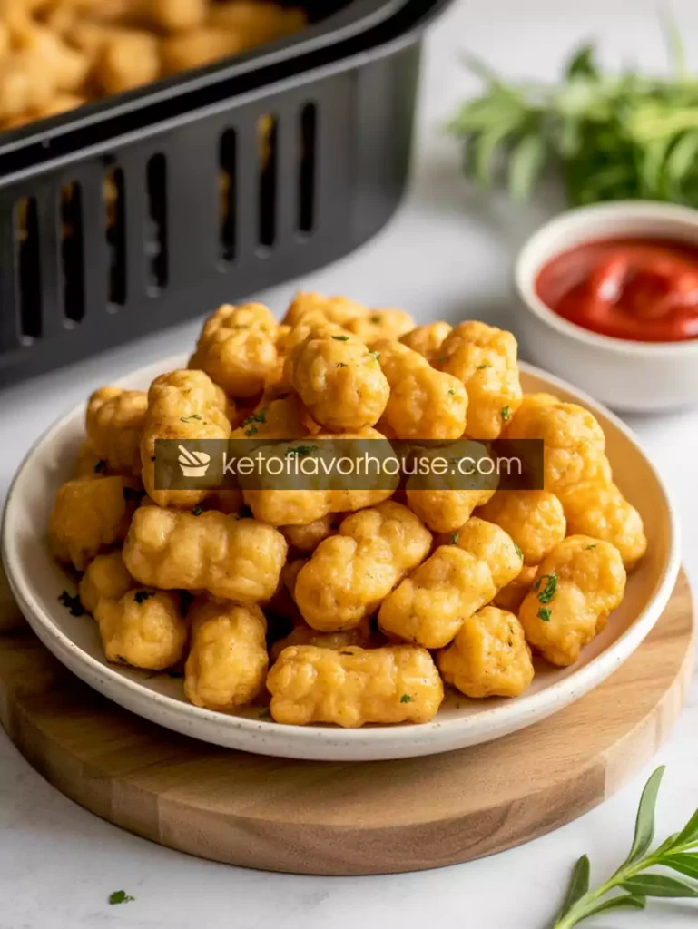 Air Fryer Cauliflower Tots