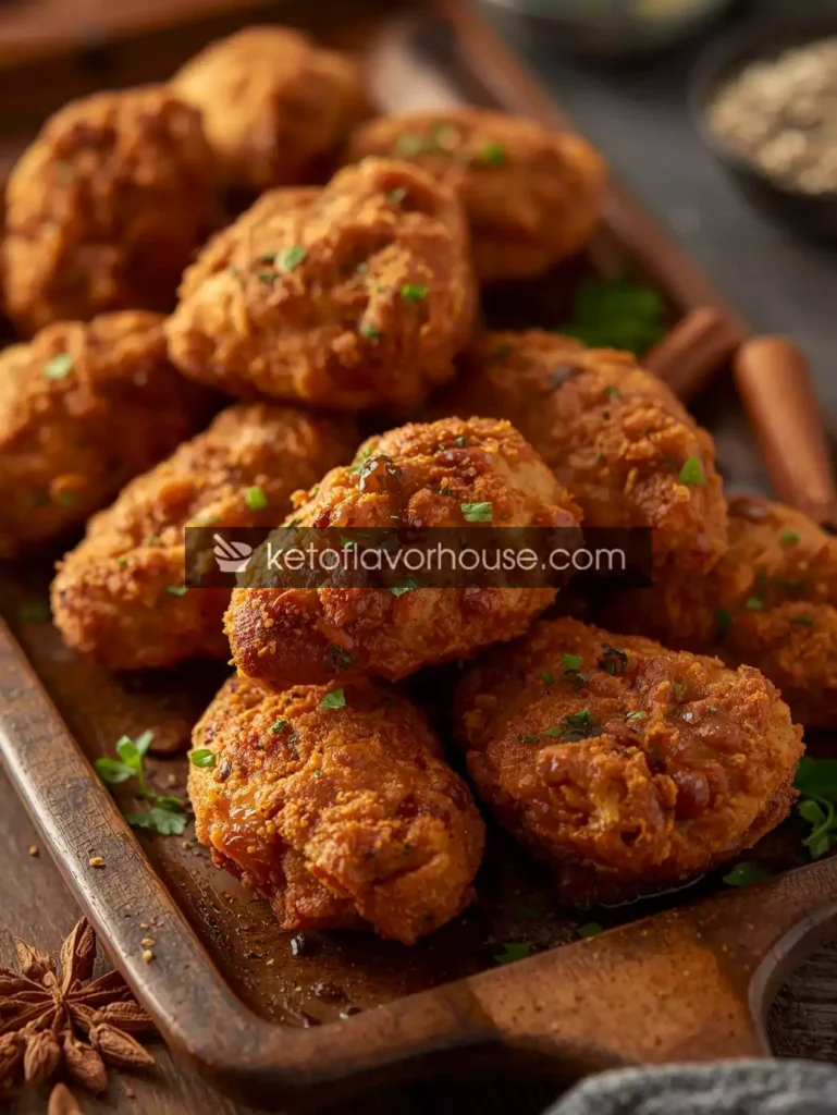 Air Fryer Chicken Bites with Holiday Spices