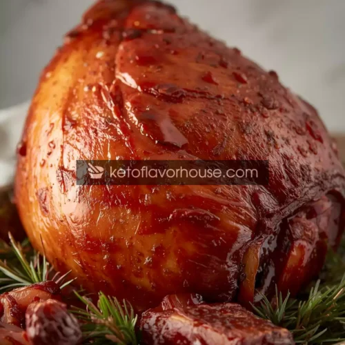 Air Fryer Christmas Ham