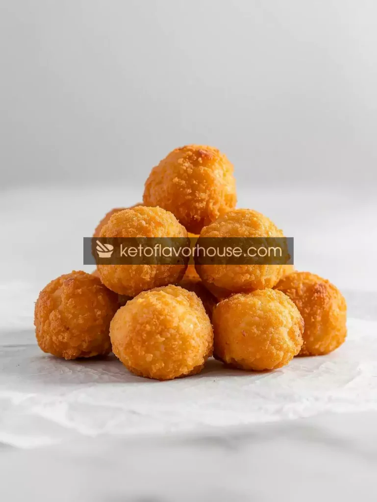 Air Fryer Mozzarella Snowballs