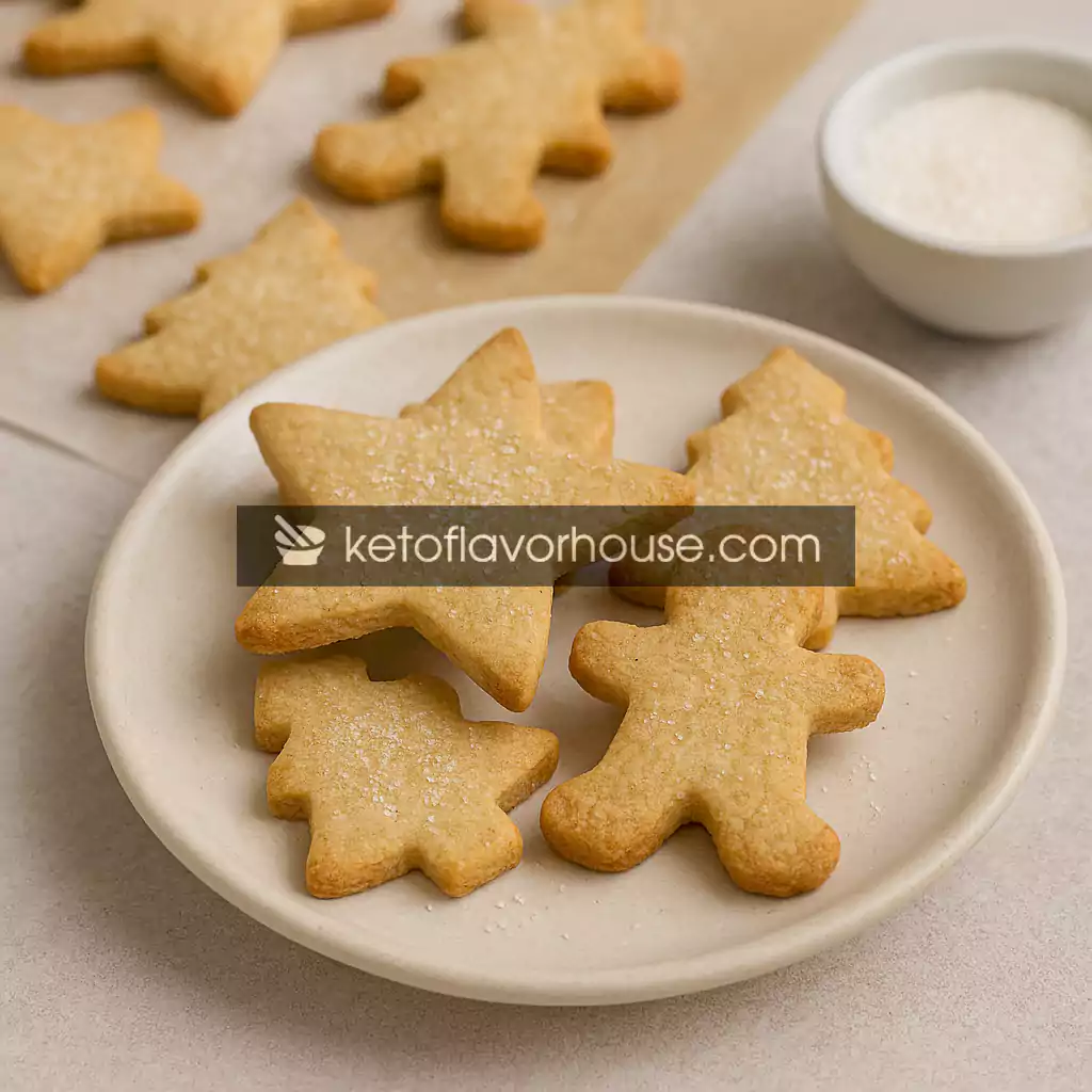 Almond Flour Christmas Cookies